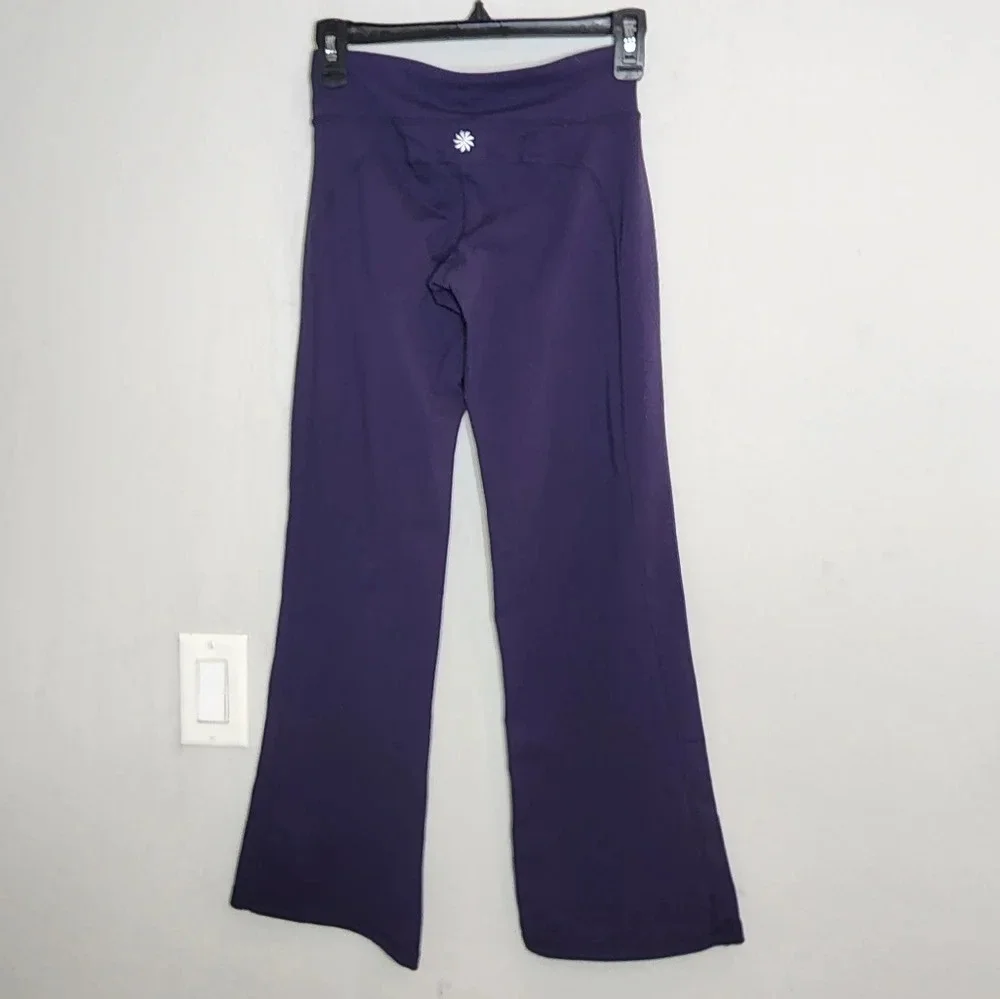Athleta‎ purple flare leggings size xsp